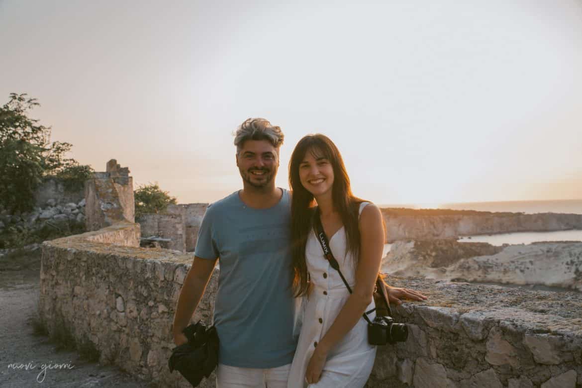 Vacanza in Italia alle Isole Tremiti - Alice e Giacomo - Tramonto - Nuovi Giorni Blog
